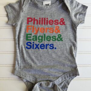 Kid Crush Philly Sports Onesie