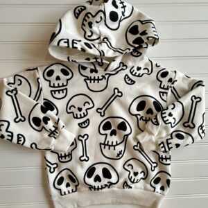 H&M Skull Hoodie