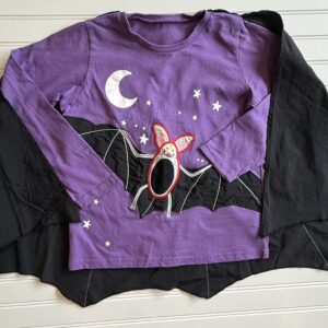 Longsleeve Bat Shirt with Cape